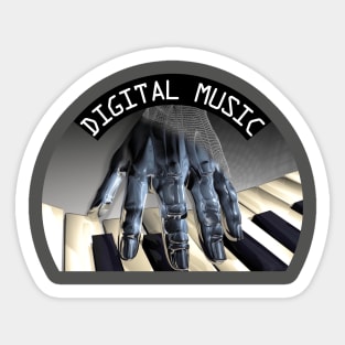 Digital Music Sticker